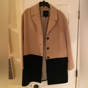 Talbots Ladies two-toned winter coat.